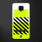 anti social glass case for redmi note 9 pro image
