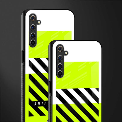 anti social glass case for realme 6 pro image-2