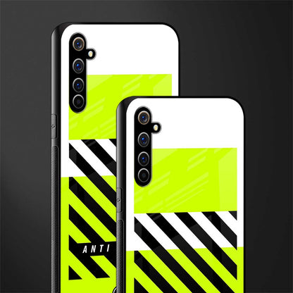 anti social glass case for realme x50 pro image-2