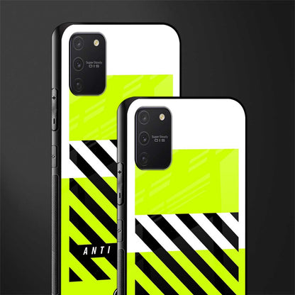 anti social glass case for samsung galaxy a91 image-2