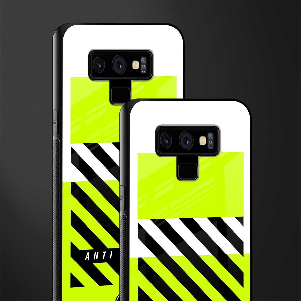 anti social glass case for samsung galaxy note 9 image-2