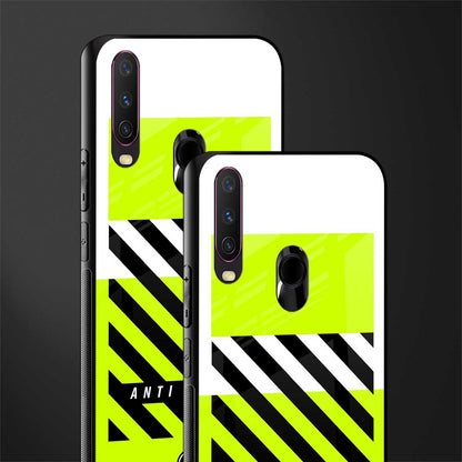 anti social glass case for vivo y17 image-2