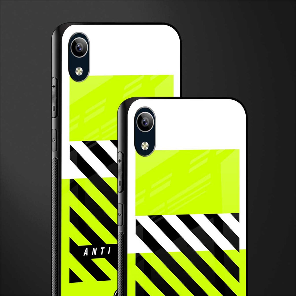 anti social glass case for vivo y91i image-2