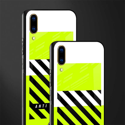 anti social glass case for vivo v11 pro image-2