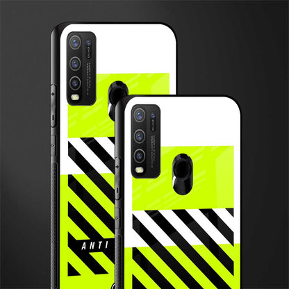 anti social glass case for vivo y50 image-2