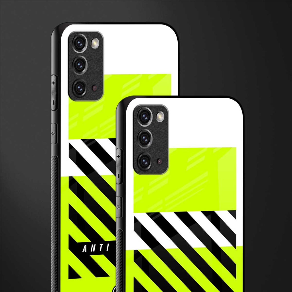 anti social glass case for samsung galaxy note 20 image-2