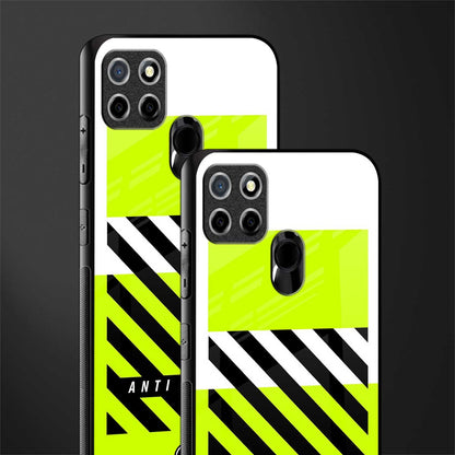 anti social glass case for realme narzo 30a image-2