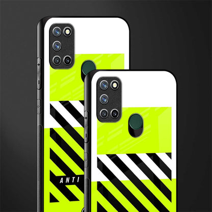 anti social glass case for realme 7i image-2