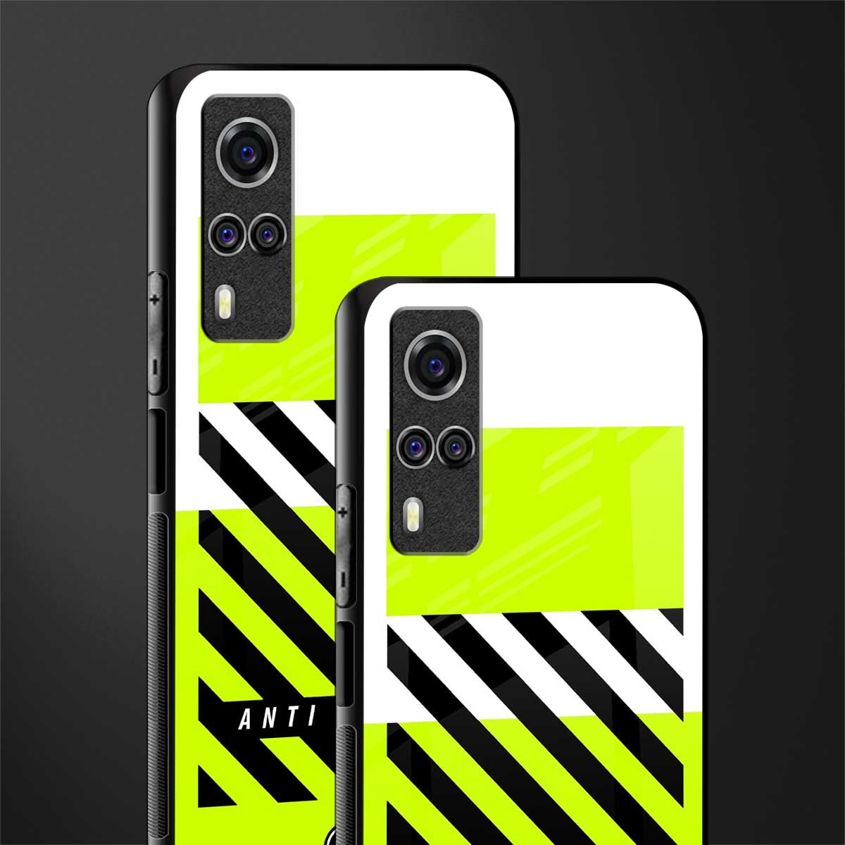 anti social glass case for vivo y51 image-2
