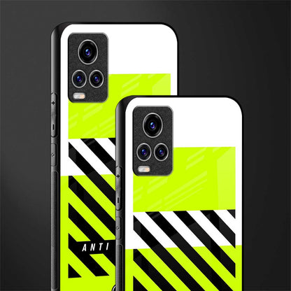 anti social glass case for vivo v20 pro image-2