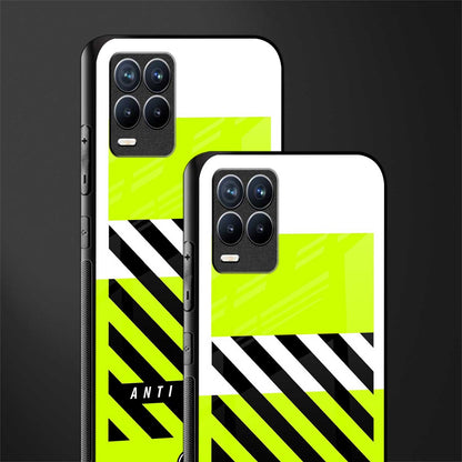 anti social glass case for realme 8 4g image-2