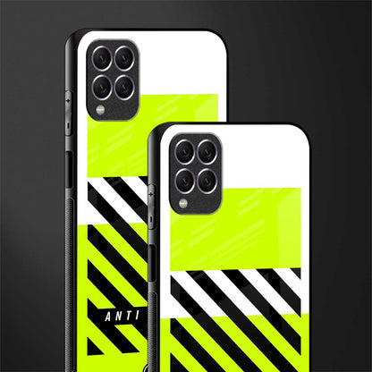 anti social glass case for samsung galaxy f62 image-2