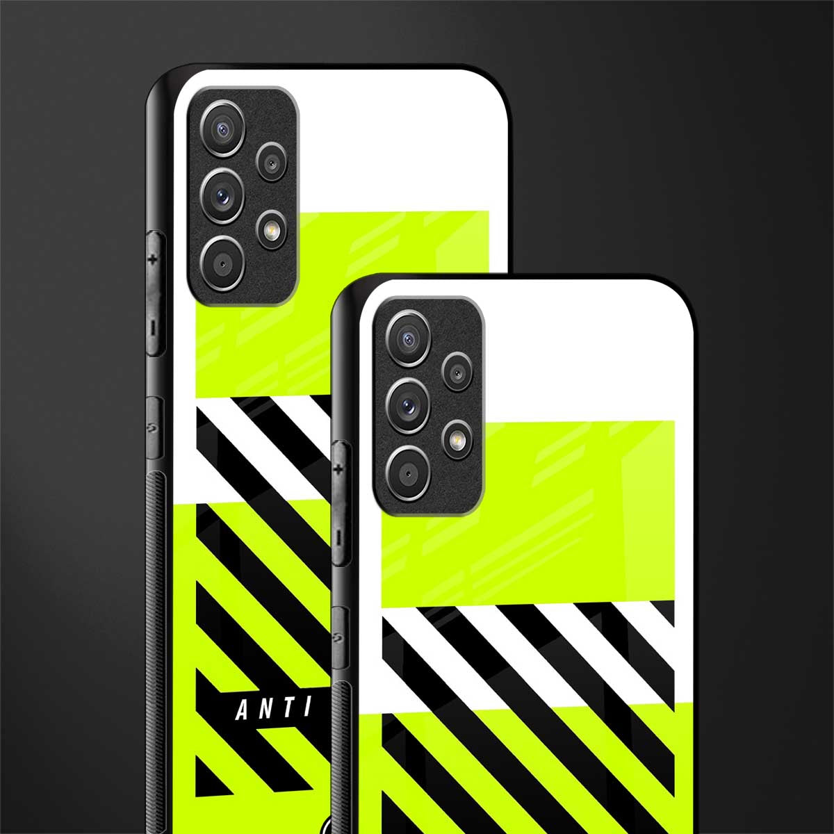 anti social glass case for samsung galaxy a72 image-2