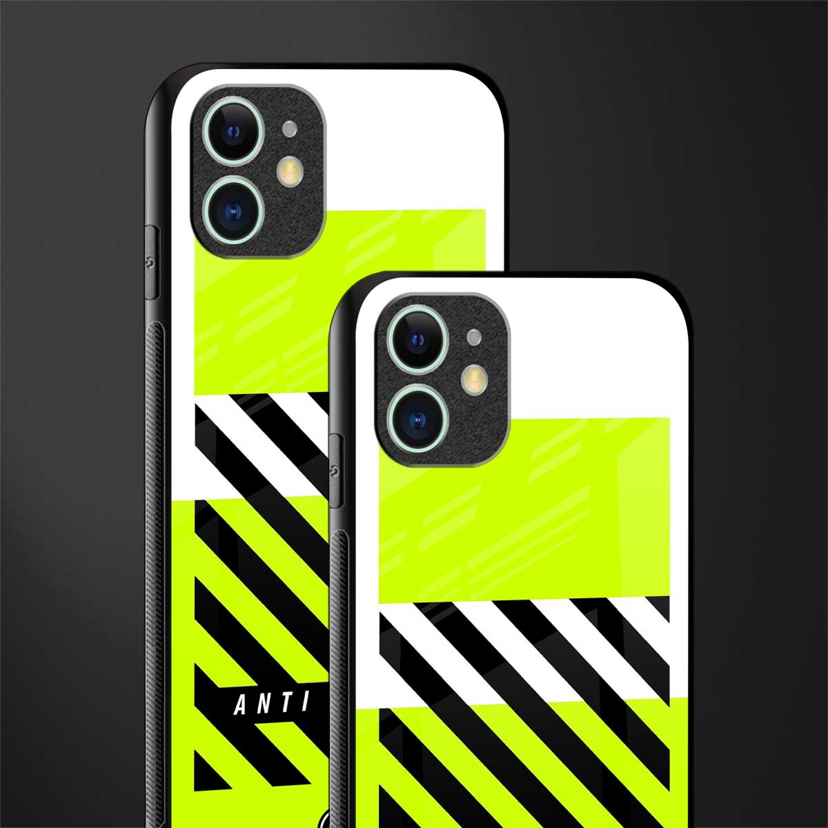 anti social glass case for iphone 12 mini image-2