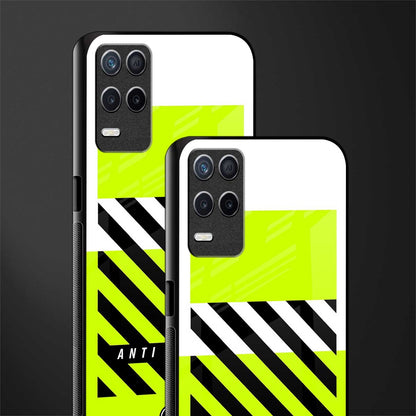 anti social glass case for realme 8 5g image-2