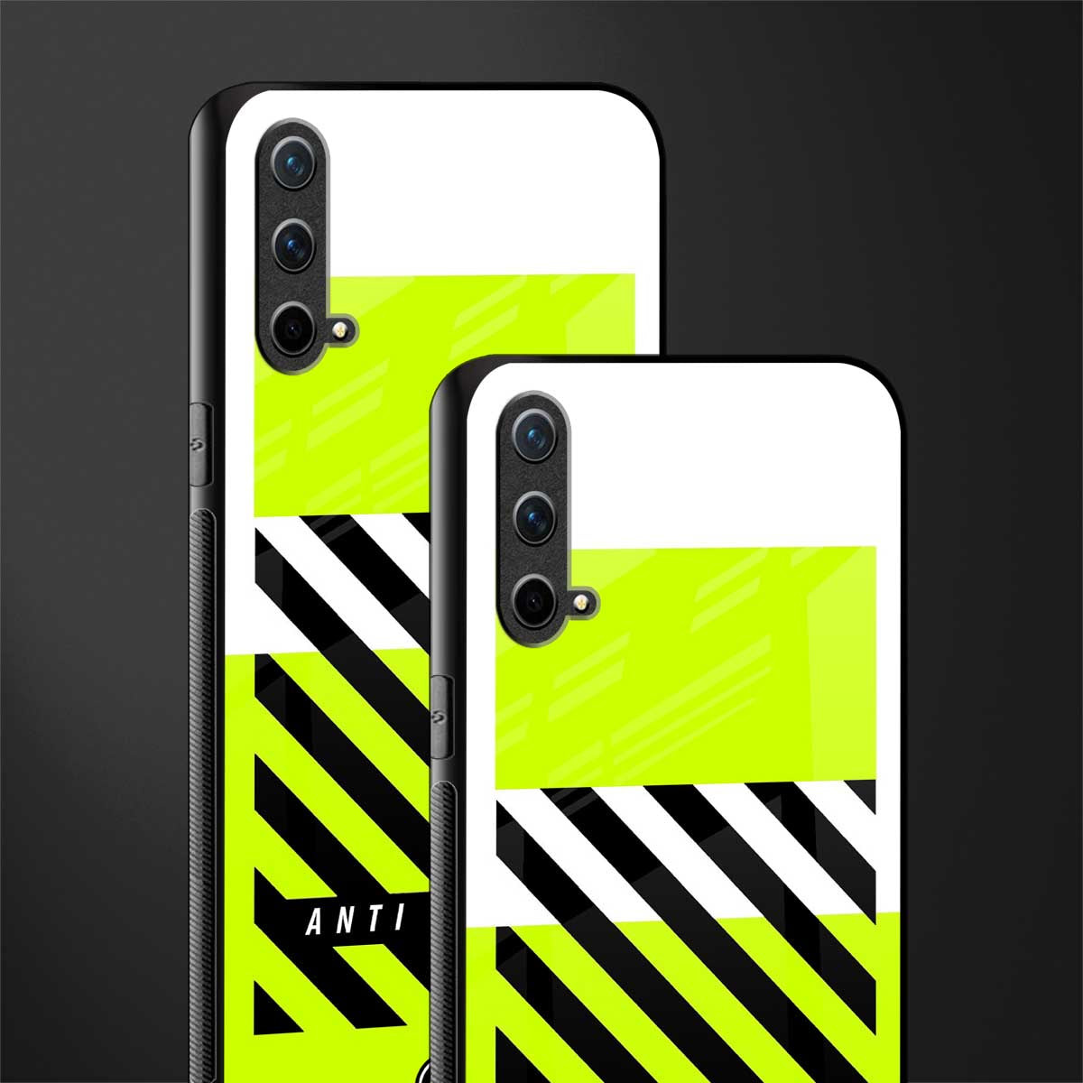 anti social glass case for oneplus nord ce 5g image-2