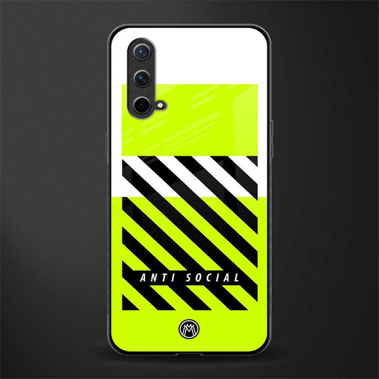 anti social glass case for oneplus nord ce 5g image