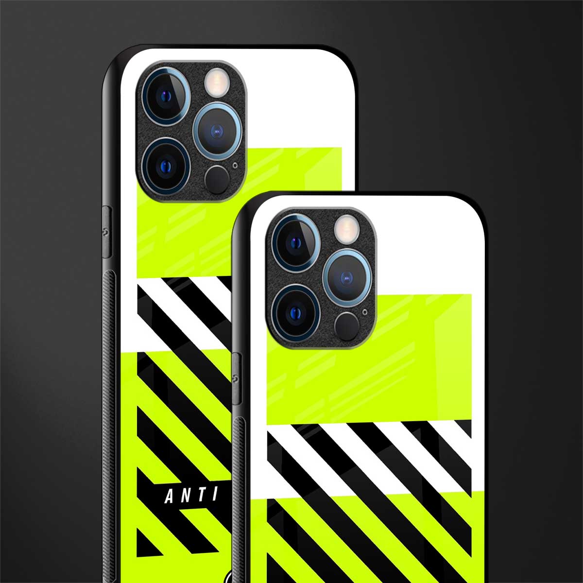 anti social glass case for iphone 12 pro image-2