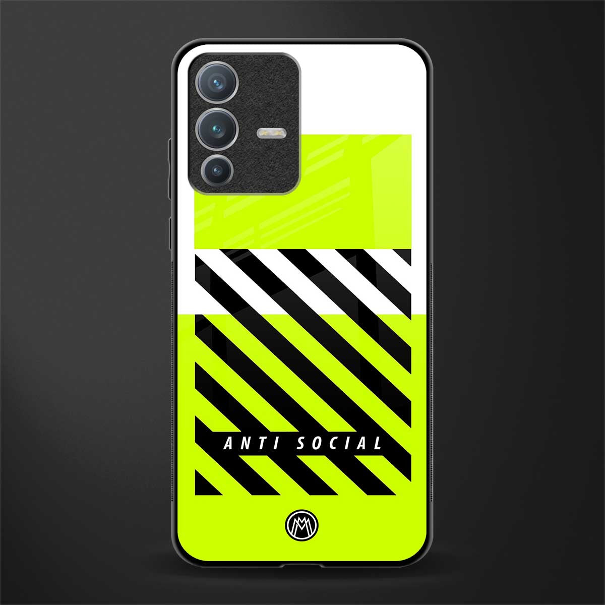 anti social glass case for vivo v23 pro 5g image