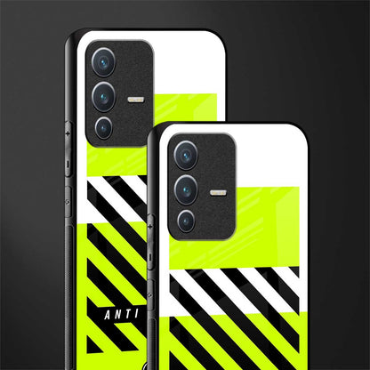 anti social glass case for vivo v23 5g image-2
