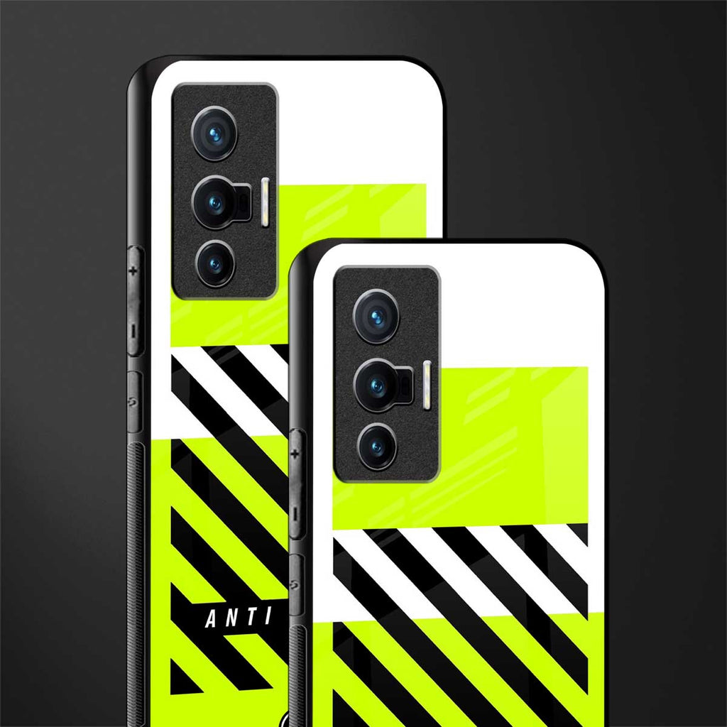 anti social glass case for vivo x70 image-2