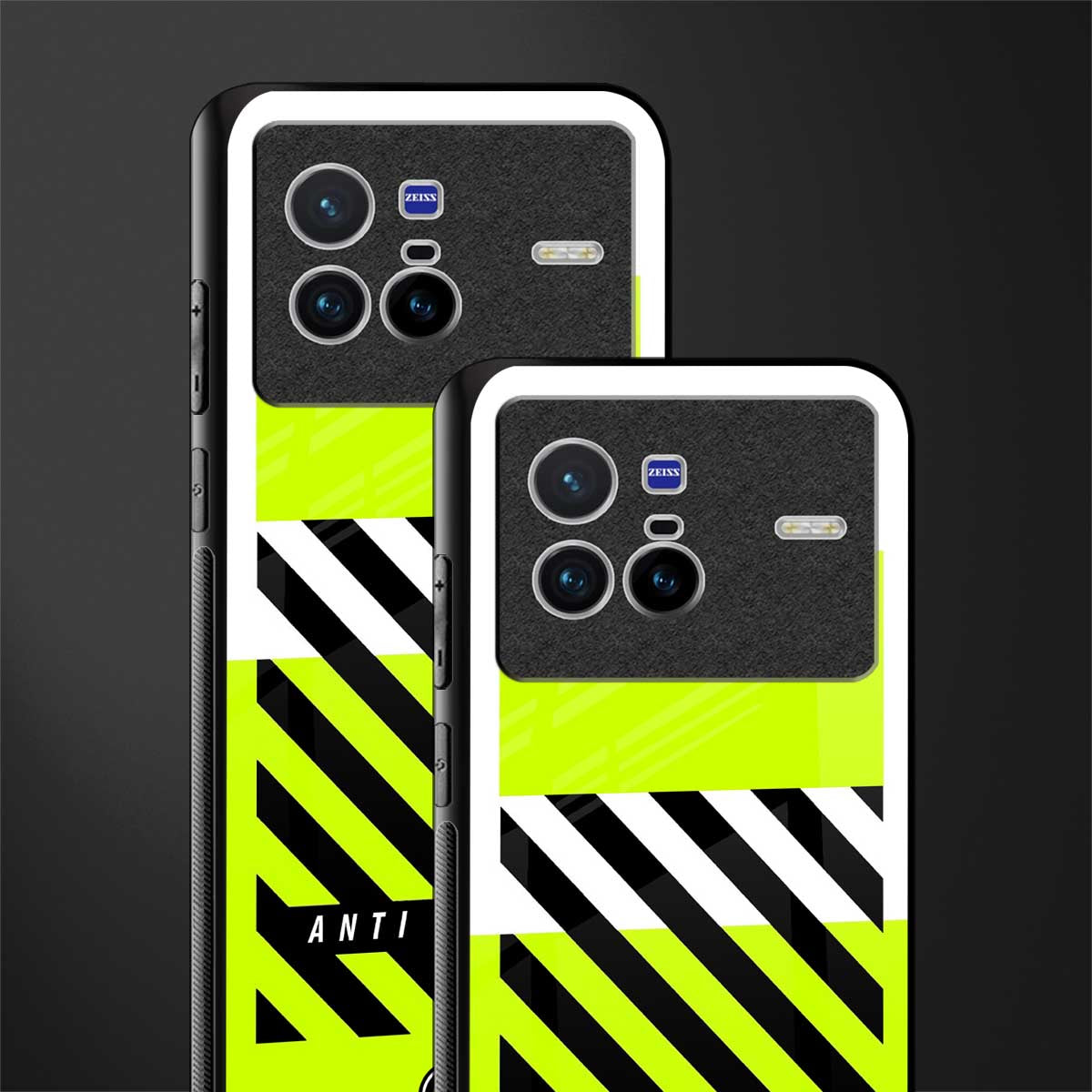 anti social glass case for vivo x80 image-2