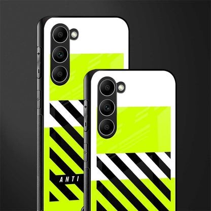 anti social glass case for phone case | glass case for samsung galaxy s23