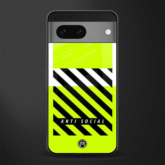 anti social back phone cover | glass case for google pixel 7
