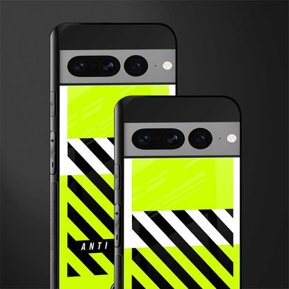 anti social back phone cover | glass case for google pixel 7 pro