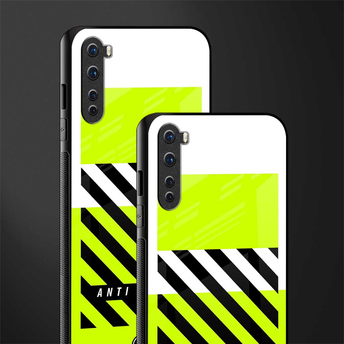 anti social glass case for oneplus nord ac2001 image-2