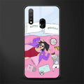 anti social chick girl glass case for vivo u20 image