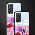 anti social chick girl glass case for samsung galaxy note 20 ultra 5g image-2