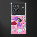 anti social chick girl glass case for vivo x80 pro 5g image
