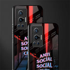 anti social social club glass case for vivo x70 pro image-2