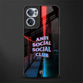 anti social social club glass case for oneplus nord ce 2 5g image