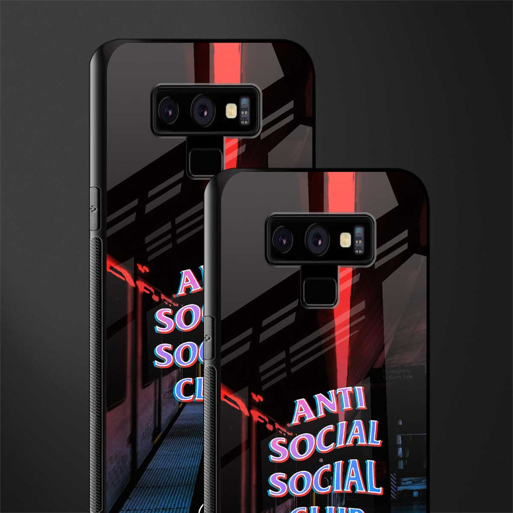 anti social social club glass case for samsung galaxy note 9 image-2