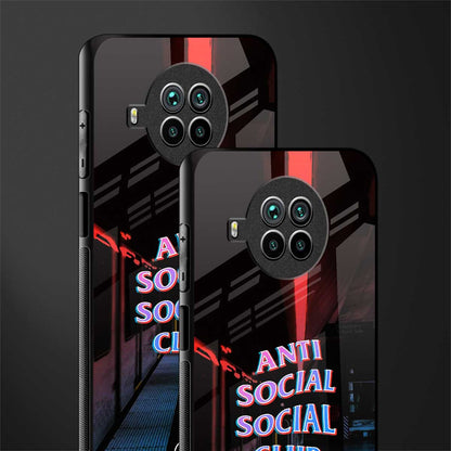 anti social social club glass case for mi 10i image-2