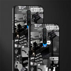 anti social social club dark edition glass case for poco x2 image-2