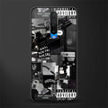 anti social social club dark edition glass case for poco x2 image