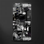 anti social social club dark edition glass case for vivo v15 pro image