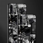 anti social social club dark edition glass case for samsung galaxy a30s image-2
