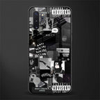 anti social social club dark edition glass case for samsung galaxy note 10 plus image