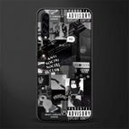 anti social social club dark edition glass case for samsung galaxy a70s image