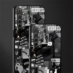 anti social social club dark edition glass case for realme 6i image-2