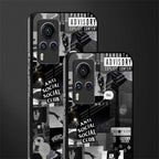 anti social social club dark edition glass case for vivo x60 pro image-2