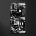 anti social social club dark edition glass case for realme 3 pro image