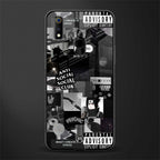 anti social social club dark edition glass case for realme 3 pro image