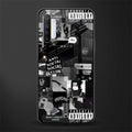 anti social social club dark edition glass case for realme x2 image