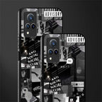 anti social social club dark edition glass case for vivo v21 5g image-2