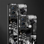 anti social social club dark edition glass case for vivo x70 pro image-2